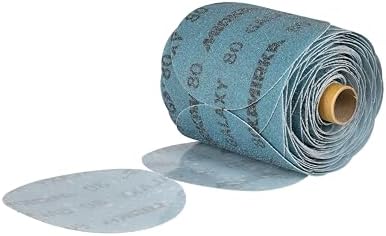 Mirka Galaxy Sandpaper PSA Linkroll 5 inch Grit 80 100 Discs