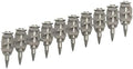 100x Collated Concrete Nails 7/8 Inch (22mm) for Hilti BX 4 (BX4) Cordless Concrete Nailer, B4 MX Collated Strip, Full Round Head Hardened Steel Pins for Metal Track, Drywall & Concrete