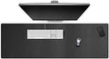 Cacoy 47" x 16" Leather Desk Pad Blotters, Extended Office Mouse Pad, Black