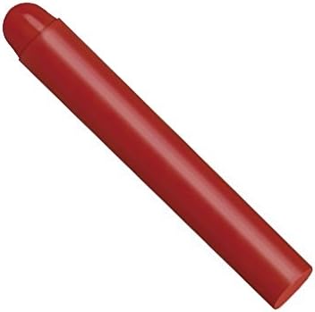 Markal UltraScan Polymer Fluorescent Lumber and Timber Marker, 11/16" Round, 4-5/8" Length, Brick Red (Pack of 12)
