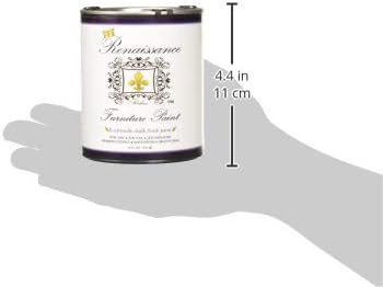 Retique It Chalk Furniture Paint by Renaissance DIY, 16 oz (Pint), 06 Greystone