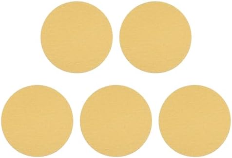 HARFINGTON 10 Pcs 8-7/8 Inch Sanding Discs 40 Grit Yellow Aluminum Oxide