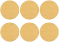 HARFINGTON 20 Pcs 5 Inch Sanding Discs 1000 Grit Yellow Aluminum Oxide