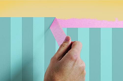 tesa Precision Masking Tape 4333 Sensitive - Pink - 3 Rolls - 50 m x 50 mm