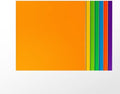 ROBOTIME 7-Pack Double-Sided Colored 1/8" Plywood Sheets - 12 x 12 x 1/8 Inch - Roller-Coated Solid Color 3mm Craft Wood Sheets for Laser Cutting, Engraving & Wood Burning - Assorted Colors