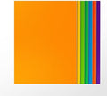 ROBOTIME 7-Pack Double-Sided Colored 1/8" Plywood Sheets - 12 x 16 x 1/8 Inch - Roller-Coated Solid Color 3mm Craft Wood Sheets for Laser Cutting, Engraving & Wood Burning - Assorted Colors