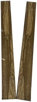 Exotic Wood Zone Sapele Turning Blank (2 pcs) - Kiln Dried Hardwood for Eco-Friendly Woodworking, Woodturning, Wood Lathe, Sustainable Wood, Woodcraft, DIY Projects (1-1/2" x 1-1/2" x 24")