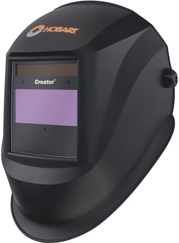 Hobart 770866 Auto-Darkening Welding Helmet, Black