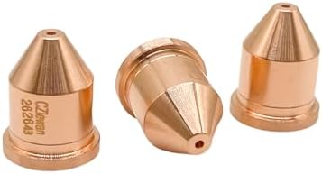 10Pcs 262643 Nozzle Tip 40A 10Pcs 256026 Electrodes Fit Miller XT60