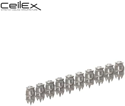 1000x Collated Concrete Nails 5/8 Inch (16mm) for Hilti BX 4 (BX4) Cordless Concrete Nailer, B4 MX Collated Strip, Full Round Head Hardened Steel Pins for Metal Track, Drywall & Concrete