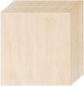 12 Pack Basswood Sheets 1/4 inch,12"x12"x1/4" Plywood Sheets,6mm Basswood for Laser Cutting,Laser Engraving Blanks,Thin Natural Unfinished Wood for Crafts,Wood Burning,Scroll Saw Cutting