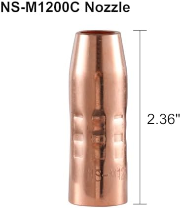 MIG Welding Nozzle NS-M1200C for Miller MDX-100 2-PK