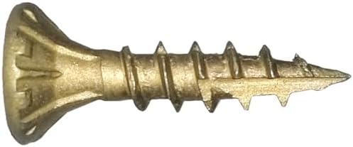8 x 3/4" Bronze Coated Multipurpose Exterior Coated - ACQ Compatible Wood Screw Torx/Star Drive Flat Head - CASE Qty 42 Boxes 16,002 Screws