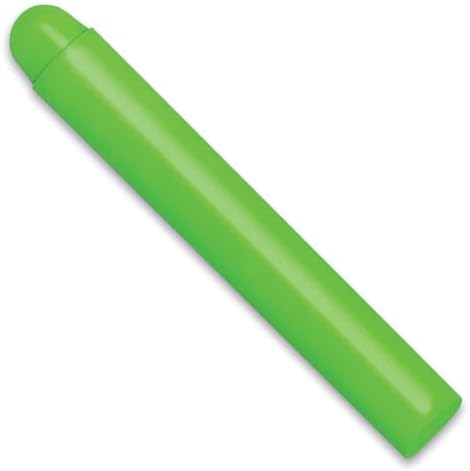 Markal UltraScan Polymer Fluorescent Lumber and Timber Marker, 11/16" Round, 4-5/8" Length, Lime (Pack of 12)