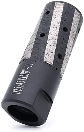 1 Inch Diamond Drum Wheel Resin Filled Zero Tolerance Coarse Grit With 5/8"-11 Thread for Granite Marble Concrete