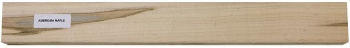 Ambrosia Maple Thin Stock Lumber Boards Wood Crafts 1/8" x 3" x 24"