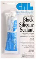 CRL Black Silicone Sealant in 3 Fl. Oz. Squeeze Tubes