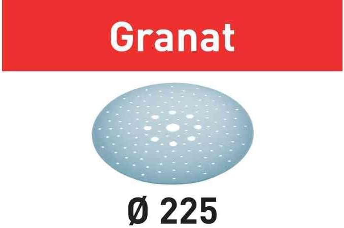 Festool Granat PLANEX 8-7/8-Inches (225mm) Diameter Abrasive Sanding Discs, 25-Pack (P80 Grit, 25, Count)