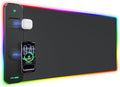 Magnetic Wireless Charging Mouse Pad Gaming, 31.5"x15.8" Large Desk Mat