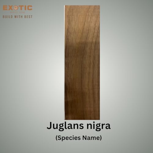 Pack of 4, Black Walnut Lumber Boards - 3/4" x 2", Best Hardwood Lumber for Cutting Boards (3/4" x 2" x 48")