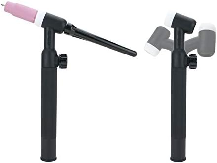SÜA - 17FV Series - 150 Amp - Air Cooled - Flexible Head TIG Torch with Valve - 12.5 feet 2-Piece Cable - LC40 Connector