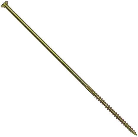 Jake Sales #14 x 8 Bronze Coated Multipurpose Wood Screw Torx/Star Drive Flat Head (5 POUNDS - 95 Approx. Screw Count) Exterior Coated - ACQ Compatible Wood Screws