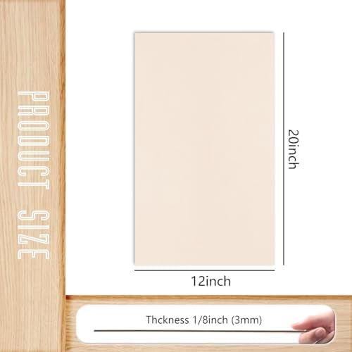 36 Pack Basswood Sheets,Plywood Board 1/8 Inch Unfinished Wood,3mm Plywood for Laser Cutting,Boards for Crafts for DIY Plywood Sheets Unfinished Wood Boards for Laser Cutting(20inchx12inch)