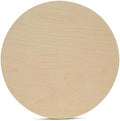 Wood Circles 24 inch, 1/4 Inch Thick, Birch Plywood Discs, Pack of 1 Unfinished Wood Circles for Crafts, Wood Rounds by Woodpeckers