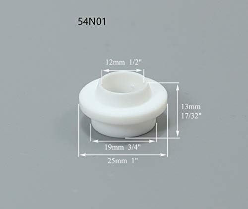 RIVERWELD TIG Gas Lens Collets Bodies 45V 10N Ceramic Cups 54N kit 43pcs