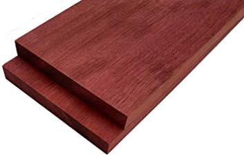 Barrington Hardwoods Purpleheart Lumber Board - 3/4" x 6" (2 Pieces) (3/4" x 6" x 36")