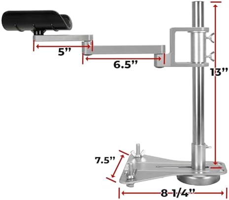 Strong Hand Tools Fully Articulated Arm Rest, Fully Adjustable, Welding/Fabrication, ARA18, Strong Hand Tools