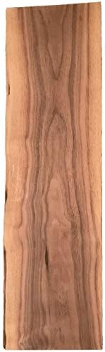 1 Black Walnut Wood Board @ 3/4 x 4 x 36 Inches. Kiln Dry Lumber