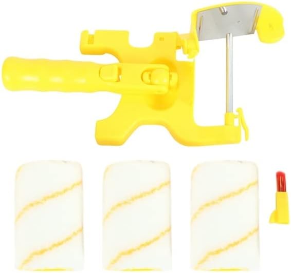 8 Pcs Paint Edger Roller Brush Tools Portable Clean-Cut for Home Wall Ceilings