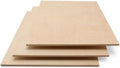 6 mm Baltic Birch Plywood 1/4 x 12 x 16 Inch, Box of 25 B/BB Grade Craft Wood, Stronger Than Basswood Sheets, for Laser, CNC Cutting and Wood Burning, by Woodpeckers