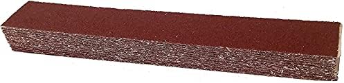 Starcke Premium Aluminum Oxide Longboard Sanding Sheets 2-3/4 x 16-1/2 Inch - Heavy Duty PSA Sticky Back Sandpaper For Wood, Auto Body, Paint, Metal, And Plastics