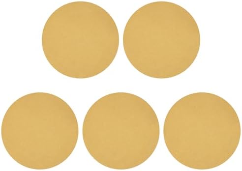 HARFINGTON 5 Pcs 9 Inch Sanding Discs 100 Grit Yellow Aluminum Oxide