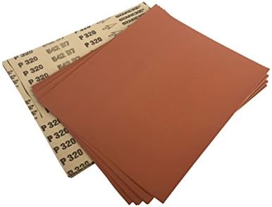 Starcke 50 Pack STARCKE 9'' x 11'' 150 grit Premium General Purpose Aluminum Oxide Sandpaper Sheets for Wood, Metal, Automotive and Paint