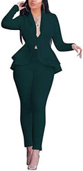 Aro Lora Pant Suits for Women Dressy Casual 2 Piece Outfits