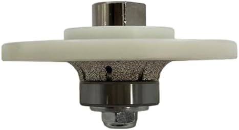 3/8" Demi Bullnose Profile Wheel for Angle Grinders, Extended Guide