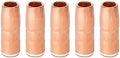 5-PK Nozzle N-M5818C 5/8" ID 1/8" Recess AccuLock MDX Fits Miller MDX-250 EZ-Select MIG Welding Guns Parts