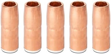 5-PK Nozzle N-M5818C 5/8" ID 1/8" Recess AccuLock MDX Fits Miller MDX-250 EZ-Select MIG Welding Guns Parts