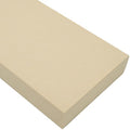 BuyPlastic Tangent Poly Lumber - Ivory, 2x6 (1.5" x 5.5"), 36" Length - HDPE Plastic Board for Outdoor Furniture and More
