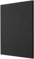 MECCANIXITY UHMW Sheet Ultra High Molecular Weight Polyethylene Sheet, 3/16" Thick Hard HDPE Plastic Sheet Board for DIY Craft 8" x 8" Black