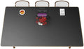 CENNBIE HUGE220 86.6" x 47" Black Leather Desk Mat for Conference Table, Dining Table, Work Table, Banquet Tables, Library Table