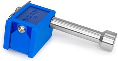 PACLOCK's 80-Series Trailer Hitch Lock, Standard Rekeyable (SR), 200" Pin, One Lock Keyed to a Number U-Pick! w/ 2 Keys, Blue