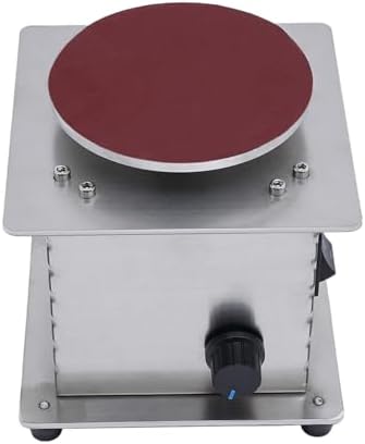 200W 4 Inch Mini Electric Disc Sander with 21 Pcs Sandpapers, Adjustable Speed Bench Sander Polisher for Scissors, Wood, Metal, Stone Grinding