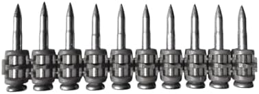 1¹⁄₁₆″ Concrete Nails Compatible With Hilti BX3-1,000 Count Flat Head Shoot-Drive Nails with 20µm Galvanized Zinc Coating - Heavy-Duty Construction Fasteners for Commercial & Residential Projects