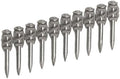 100x Collated Concrete Nails 1-1/4 Inch (32mm) for Hilti BX 4 (BX4) Cordless Concrete Nailer, B4 MX Collated Strip, Full Round Head Hardened Steel Pins for Metal Track, Drywall & Concrete