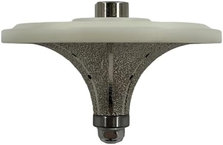 2" Demi Bullnose Profile Wheel for Angle Grinders, Extended Guide