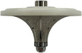 2" Demi Bullnose Profile Wheel for Angle Grinders, Extended Guide